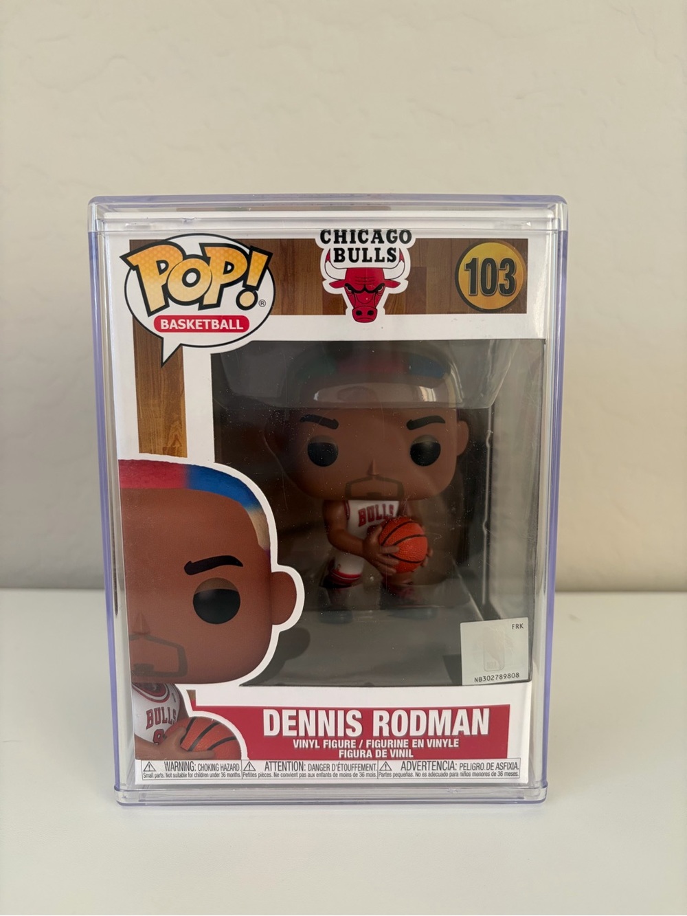 Funko POP! Dennis Rodman Chicago Bulls Vinyl Figure #103
